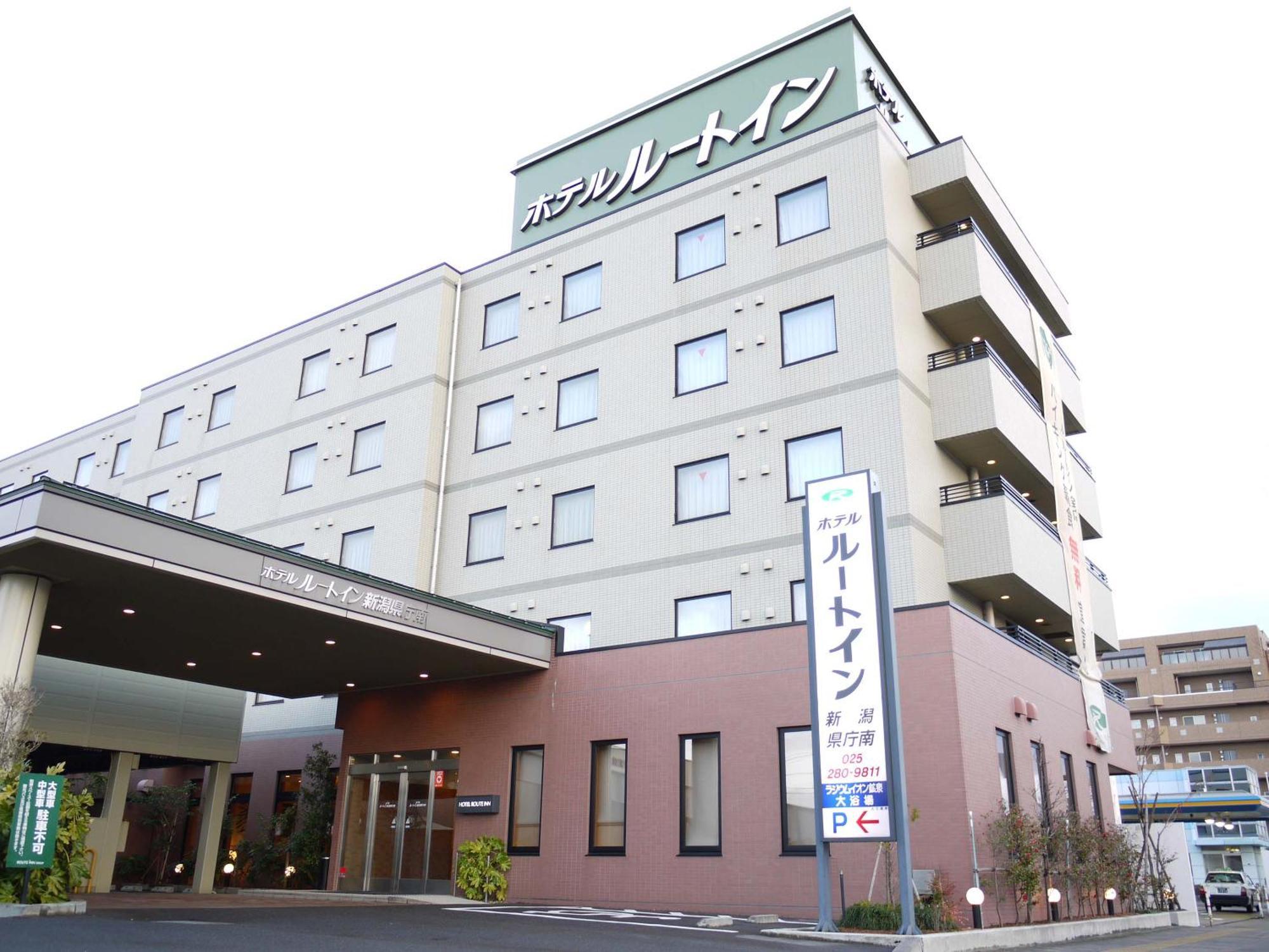 Hotel Route-Inn Niigata Kencho-Minami Dış mekan fotoğraf